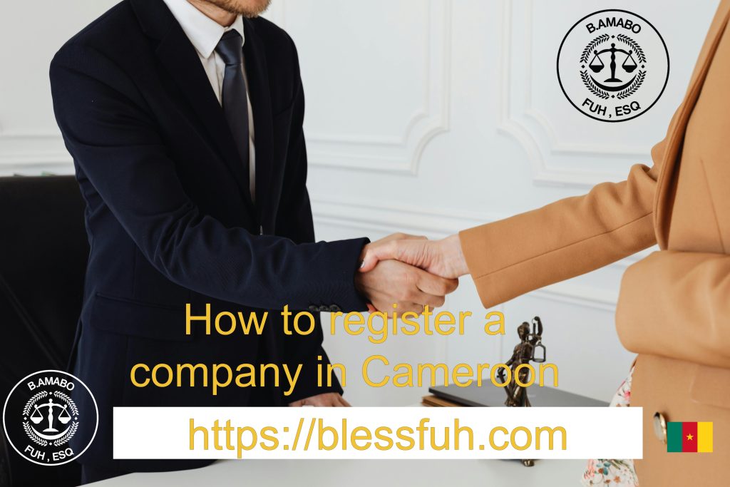 how to register a company in cameroon